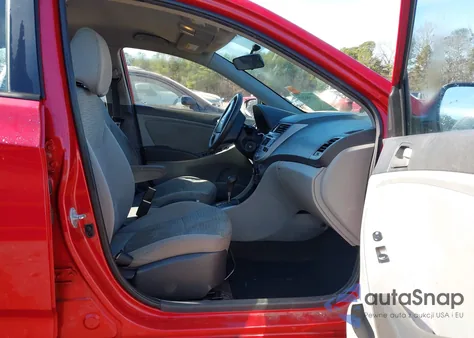 2015 Hyundai Accent Gls z USA, uszkodzony, nr VIN KMHCT4AE6FU862139